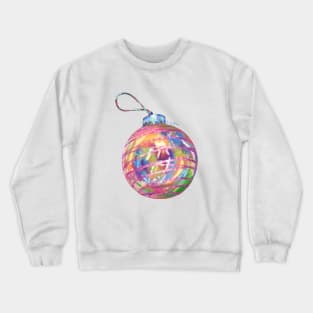 Holographic Holiday Ornament Crewneck Sweatshirt